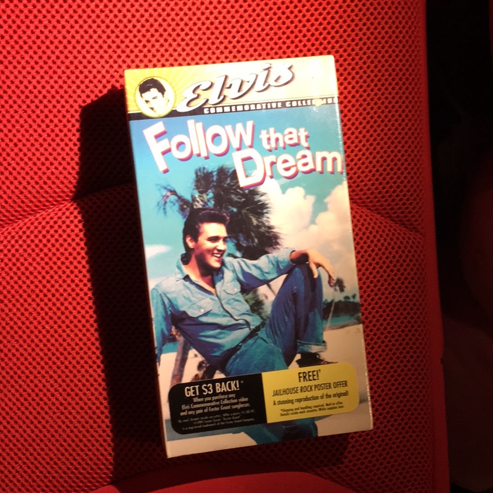 Elvis Follow That Dream VHS (factory sealed) never been opened before